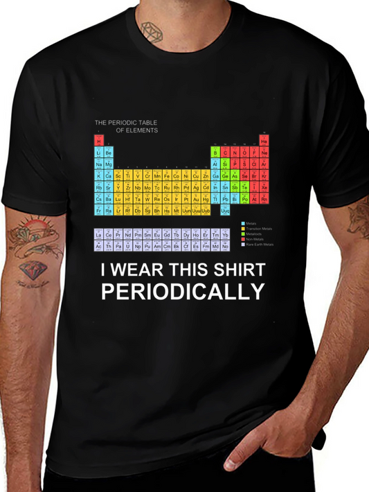 Periodic Table T-Shirt - Science Geek Fashion