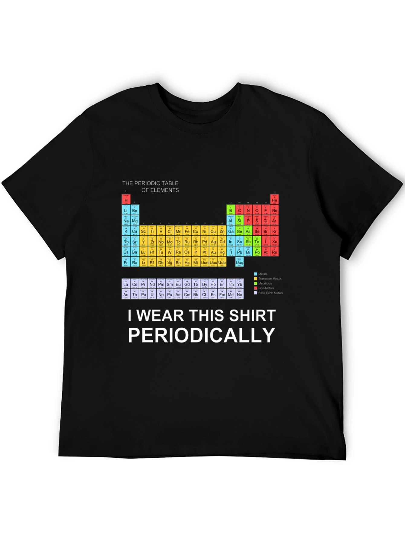 Periodic Table T-Shirt - Science Geek Fashion