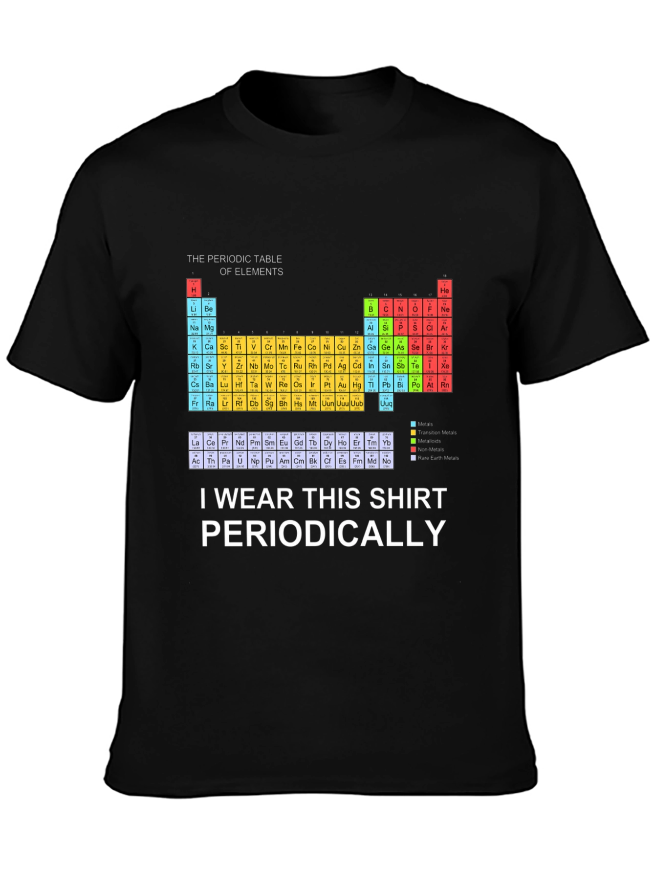 Periodic Table T-Shirt - Science Geek Fashion