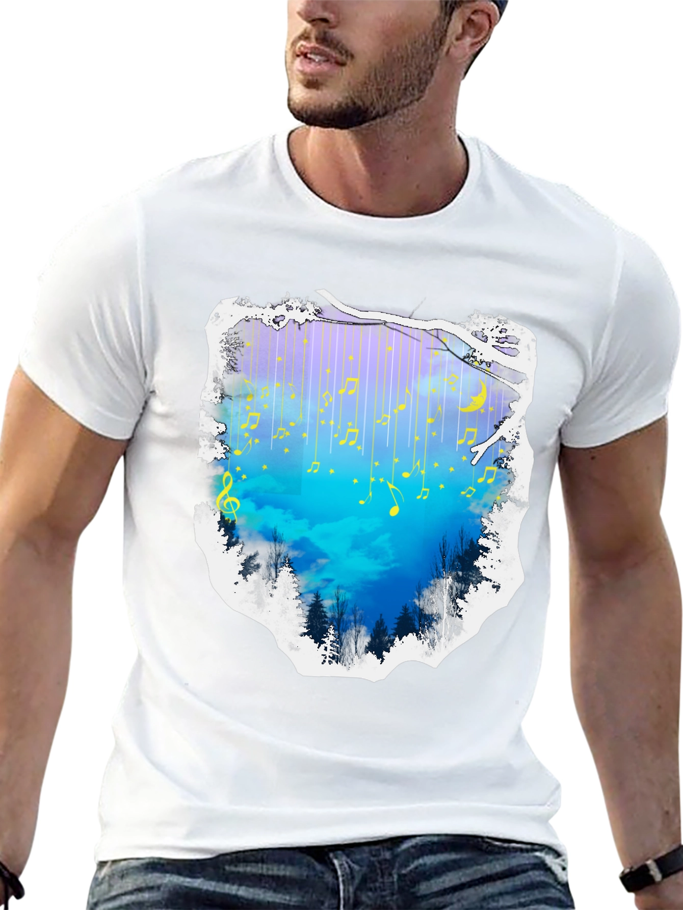 Musical Forest Graphic Tee