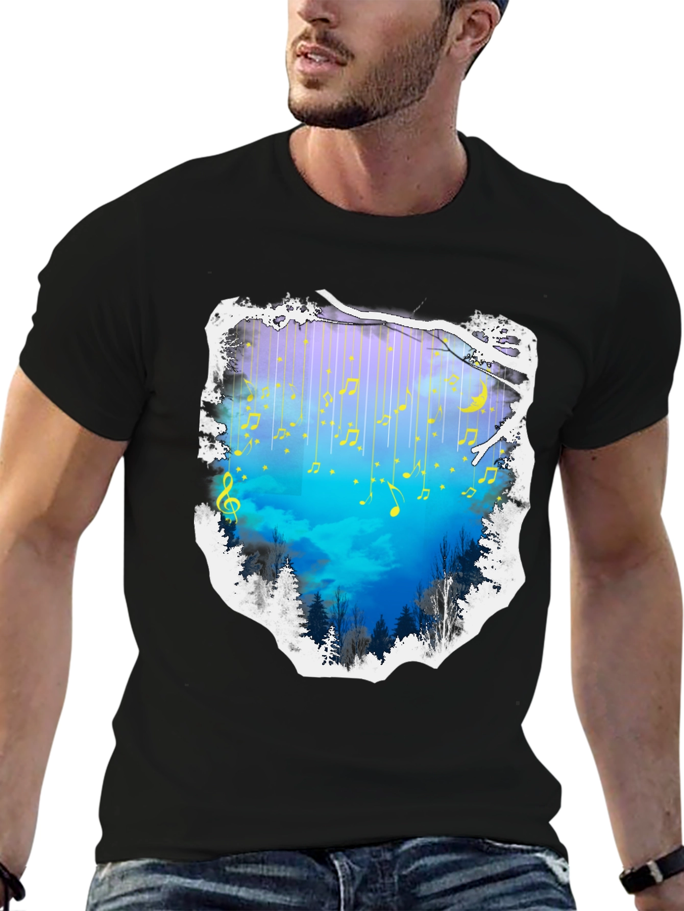 Musical Forest Graphic Tee