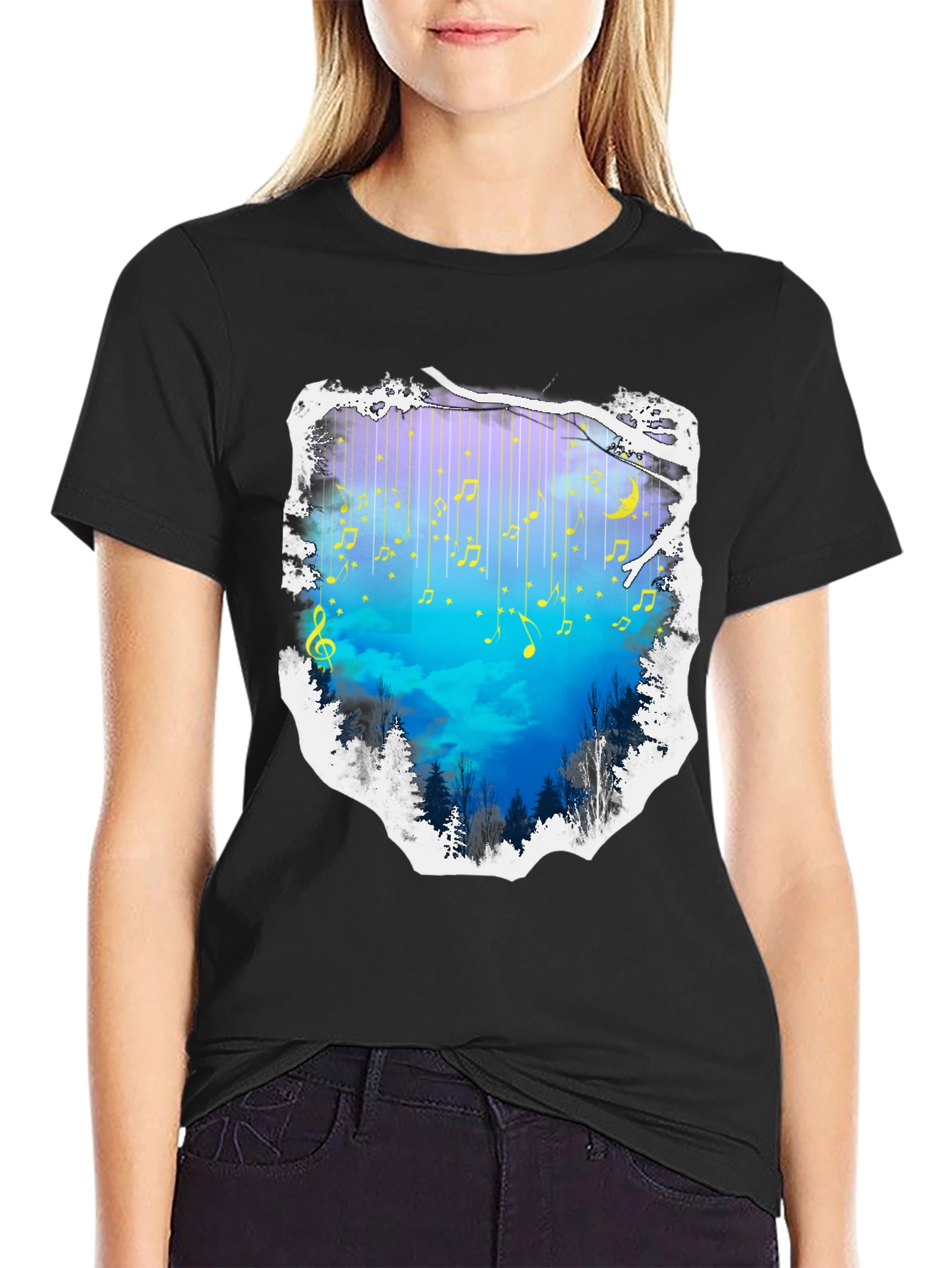 Musical Forest Graphic Tee