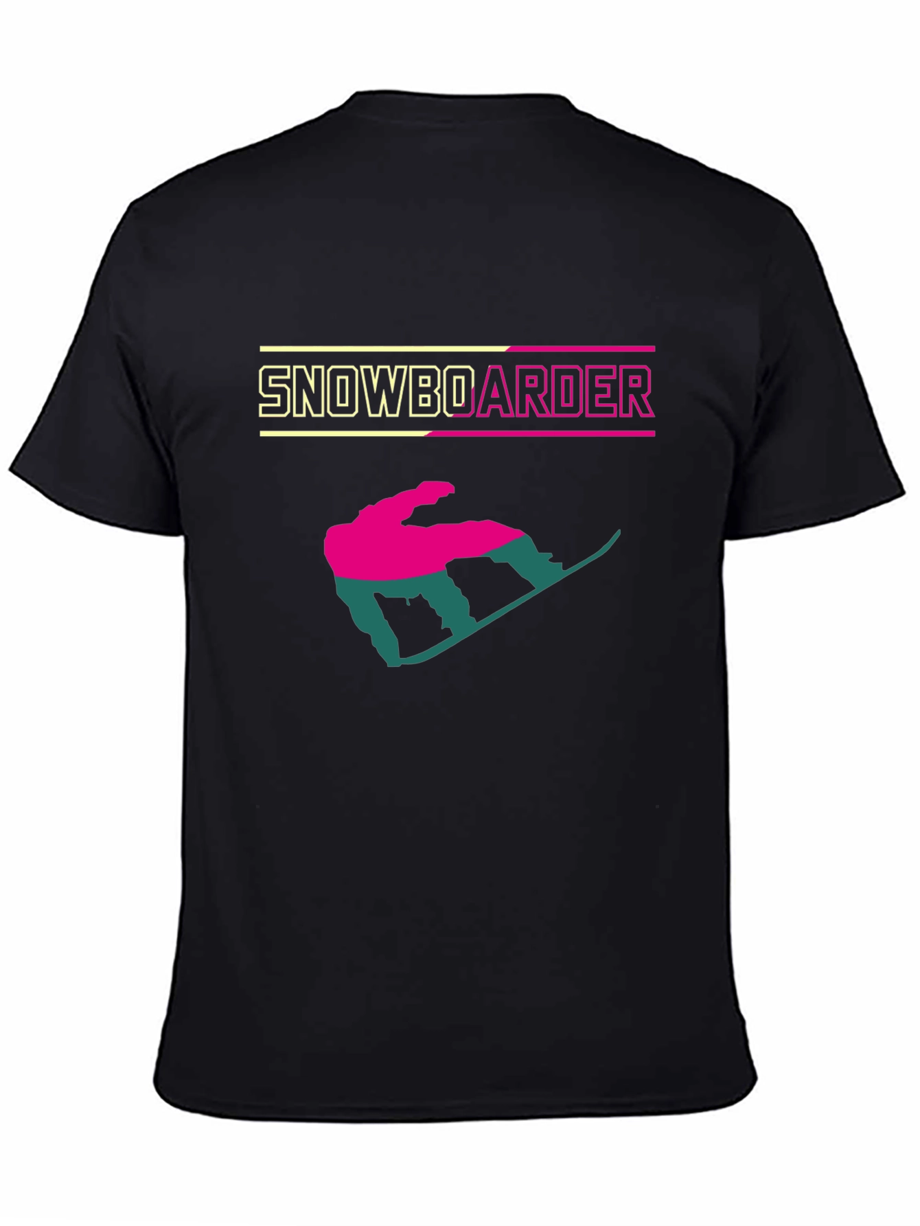 Snowboarder Graphic Tee - Stylish Sportswear