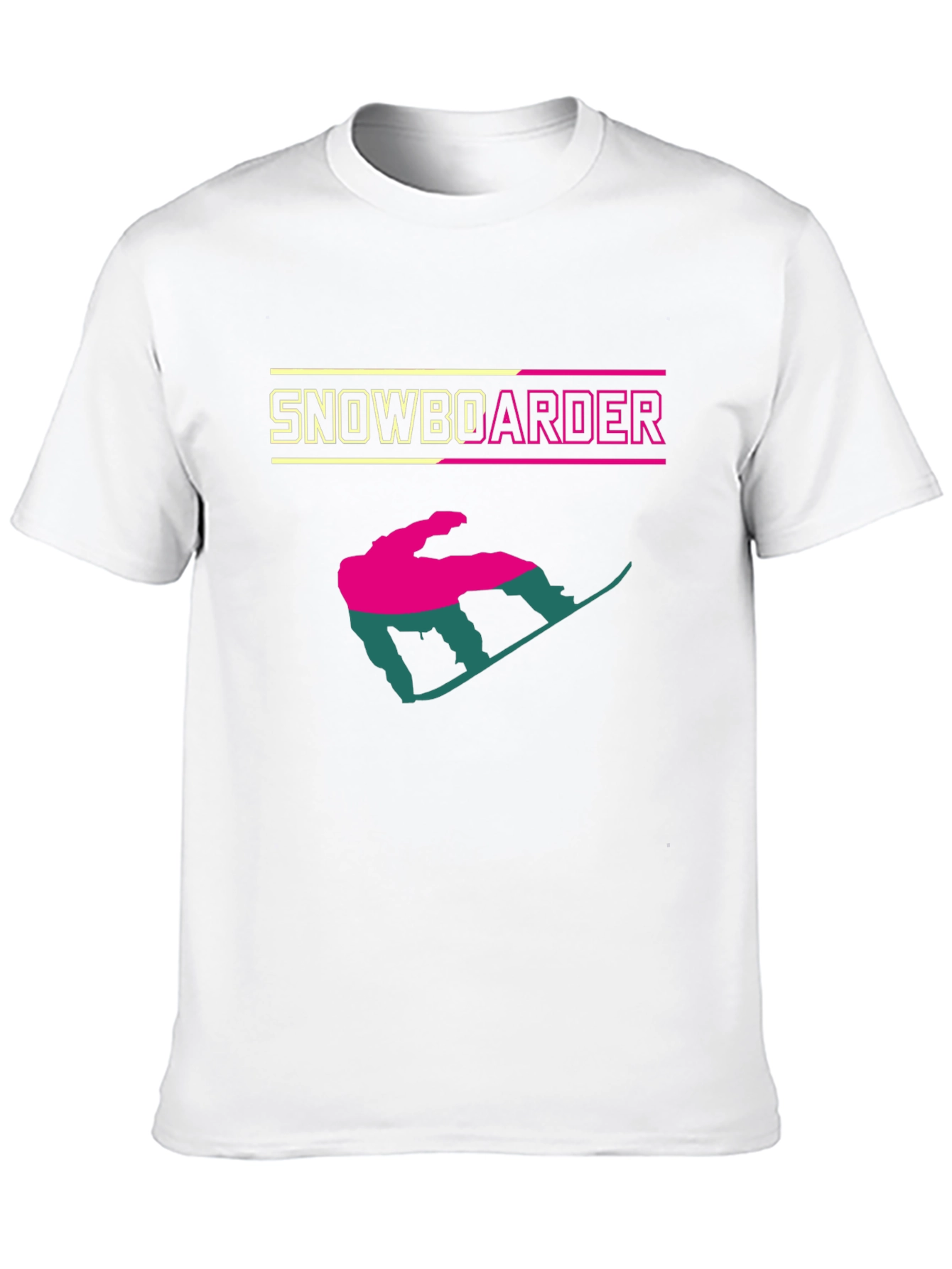 Snowboarder Graphic Tee - Stylish Sportswear