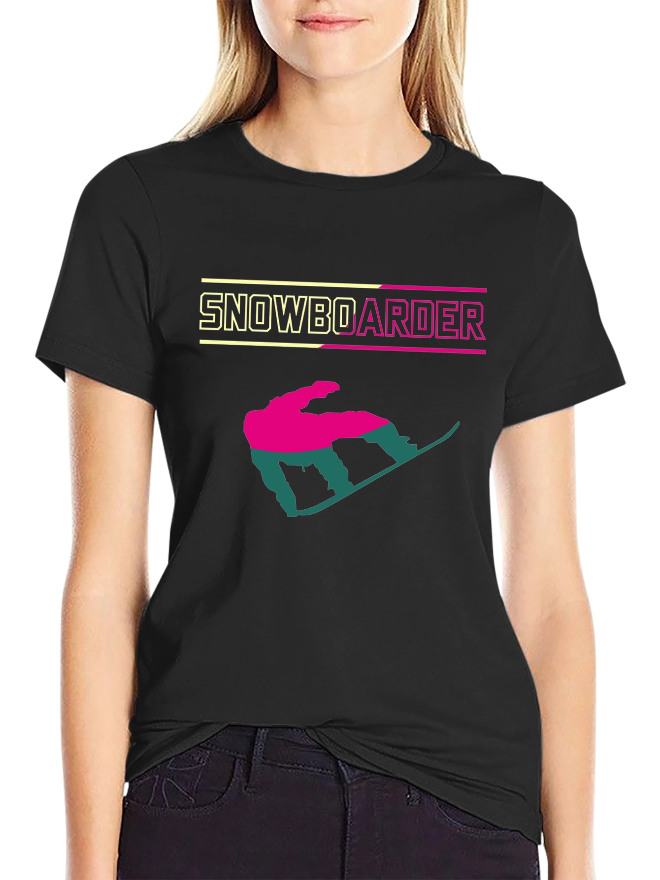 Snowboarder Graphic Tee - Stylish Sportswear