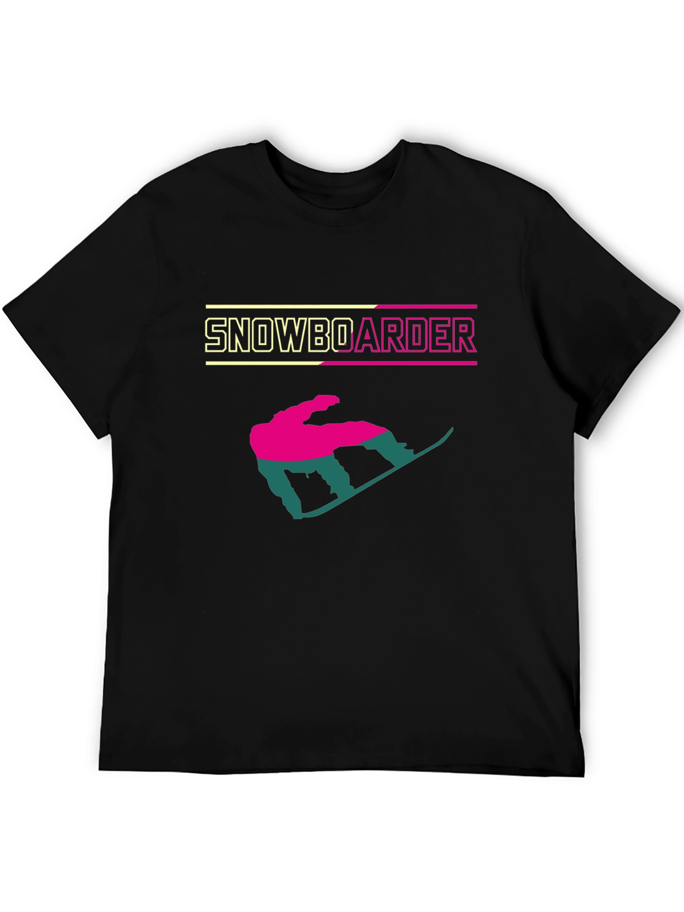 Snowboarder Graphic Tee - Stylish Sportswear