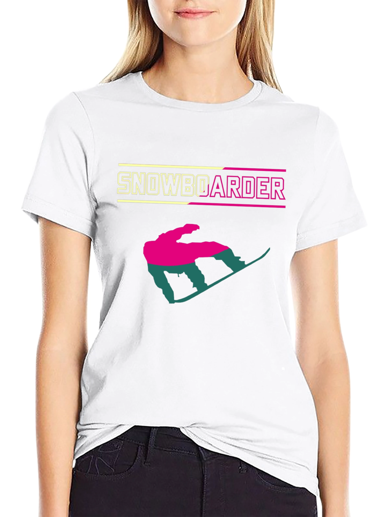 Snowboarder Graphic Tee - Stylish Sportswear