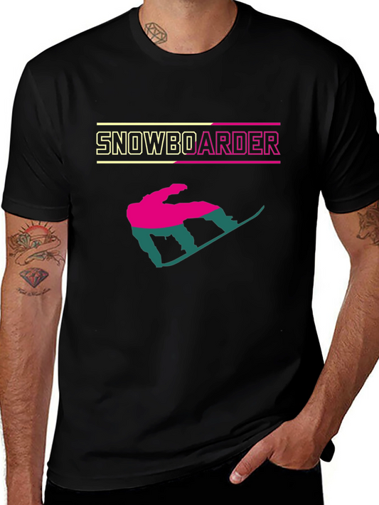 Snowboarder Graphic Tee - Stylish Sportswear