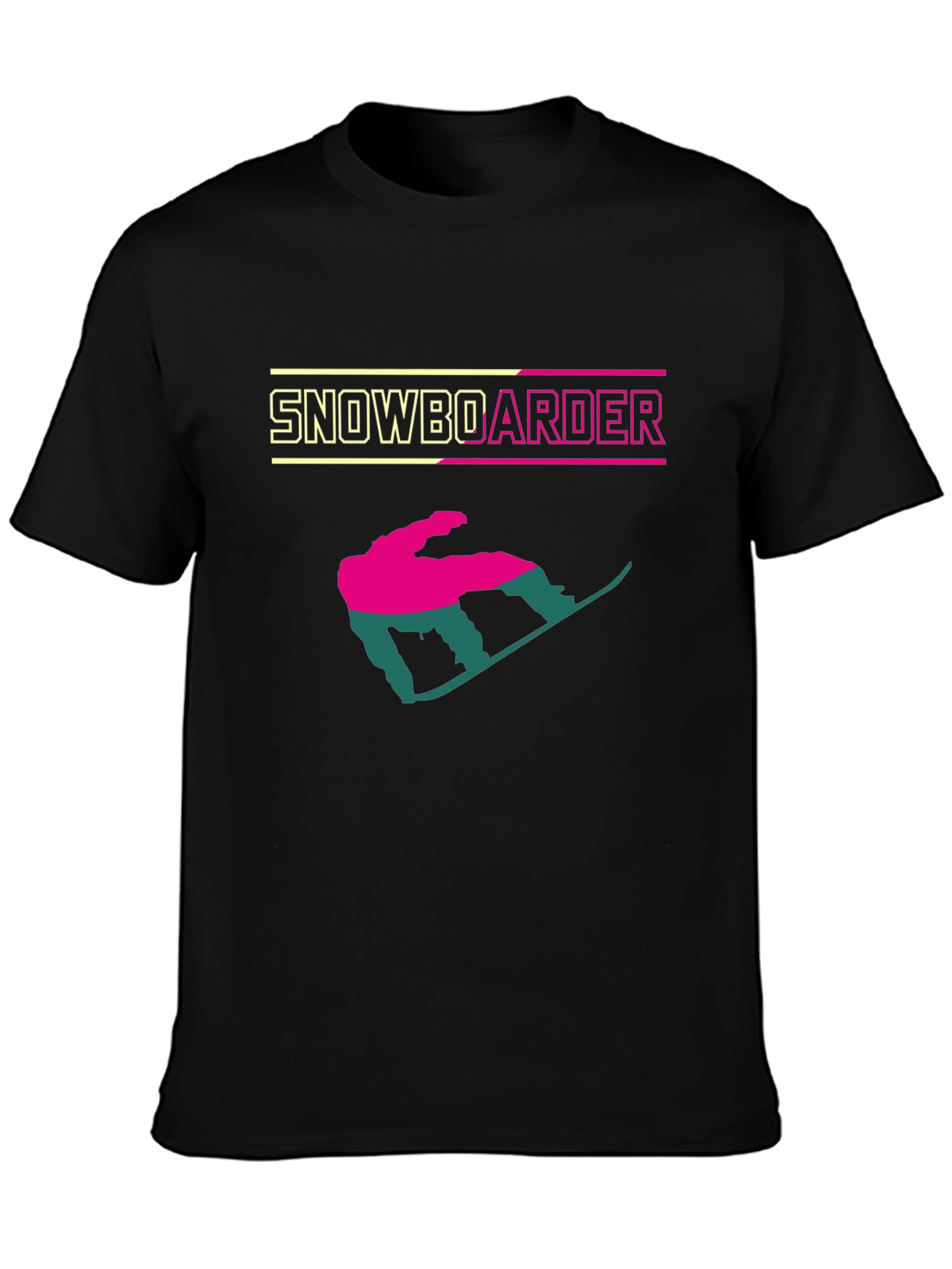 Snowboarder Graphic Tee - Stylish Sportswear