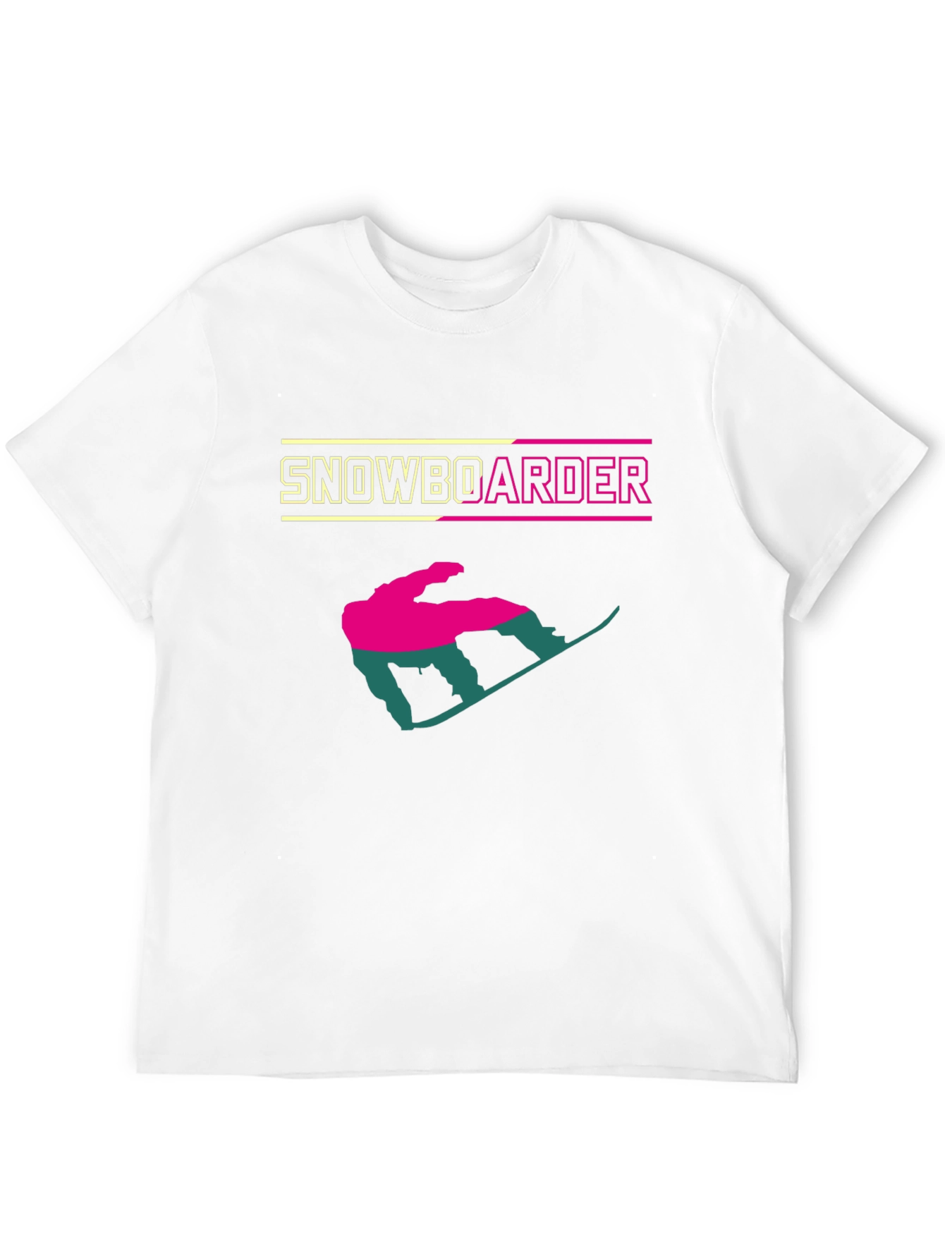 Snowboarder Graphic Tee - Stylish Sportswear