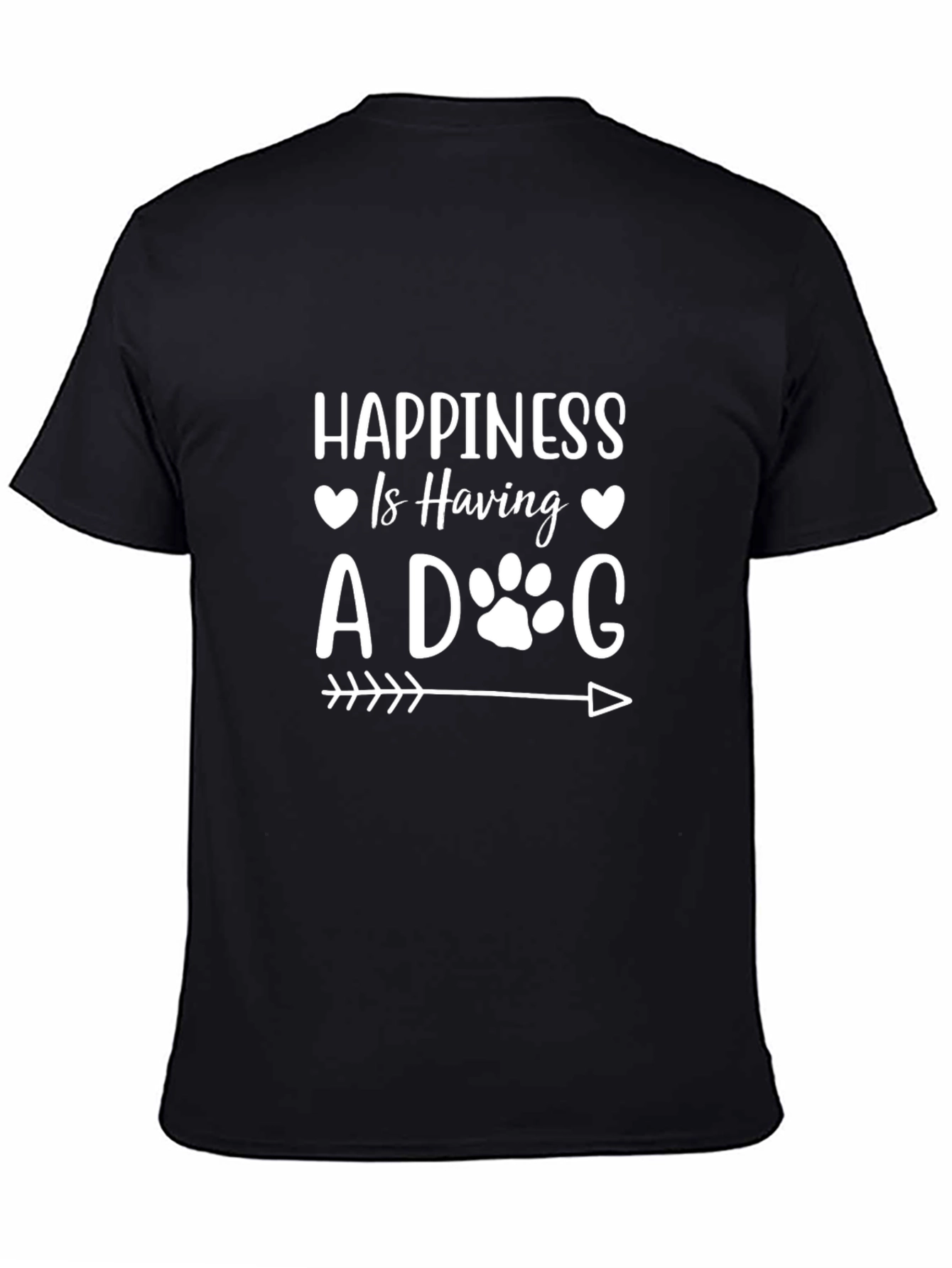 Happiness is Having A Dog Graphic Tee