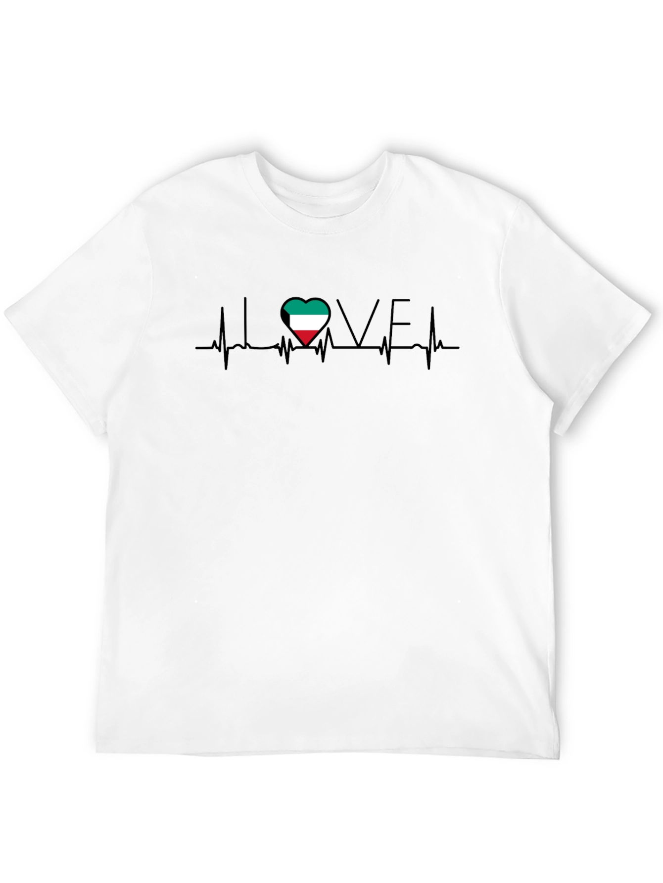 I Love Italy Heartbeat T-Shirt