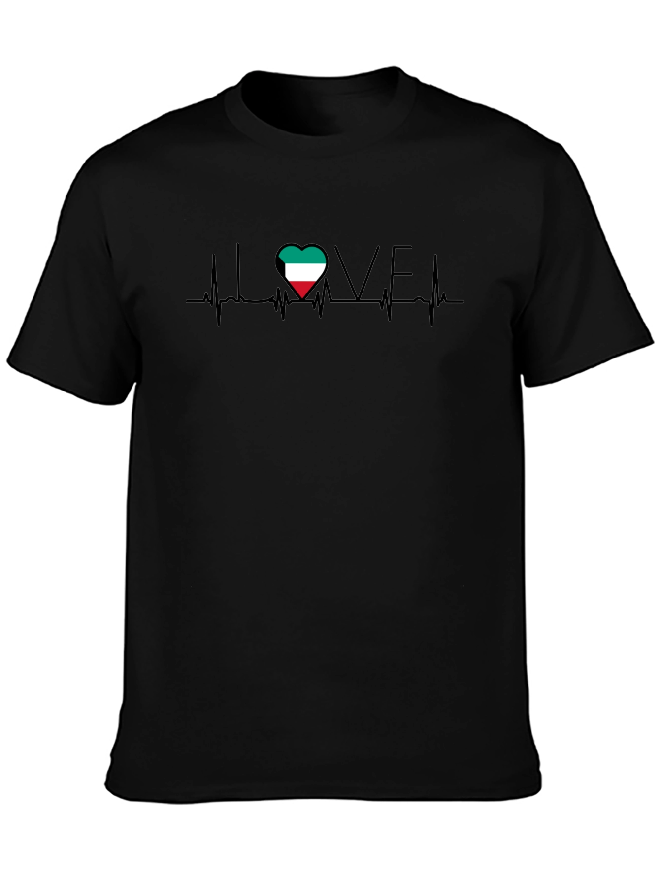 I Love Italy Heartbeat T-Shirt