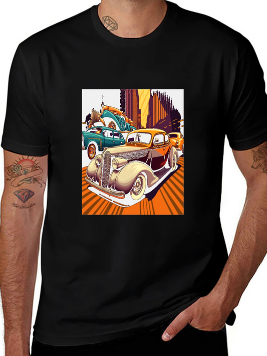 Vintage Car Graphic T-Shirt