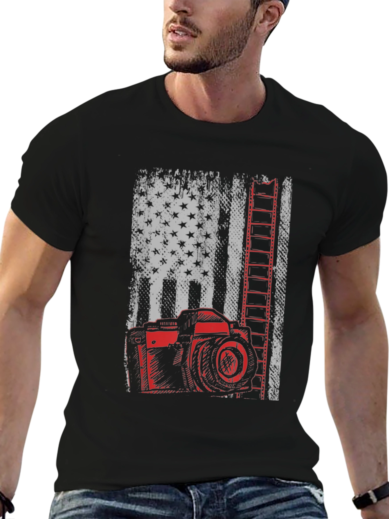 Photographers Patriotic Tee
