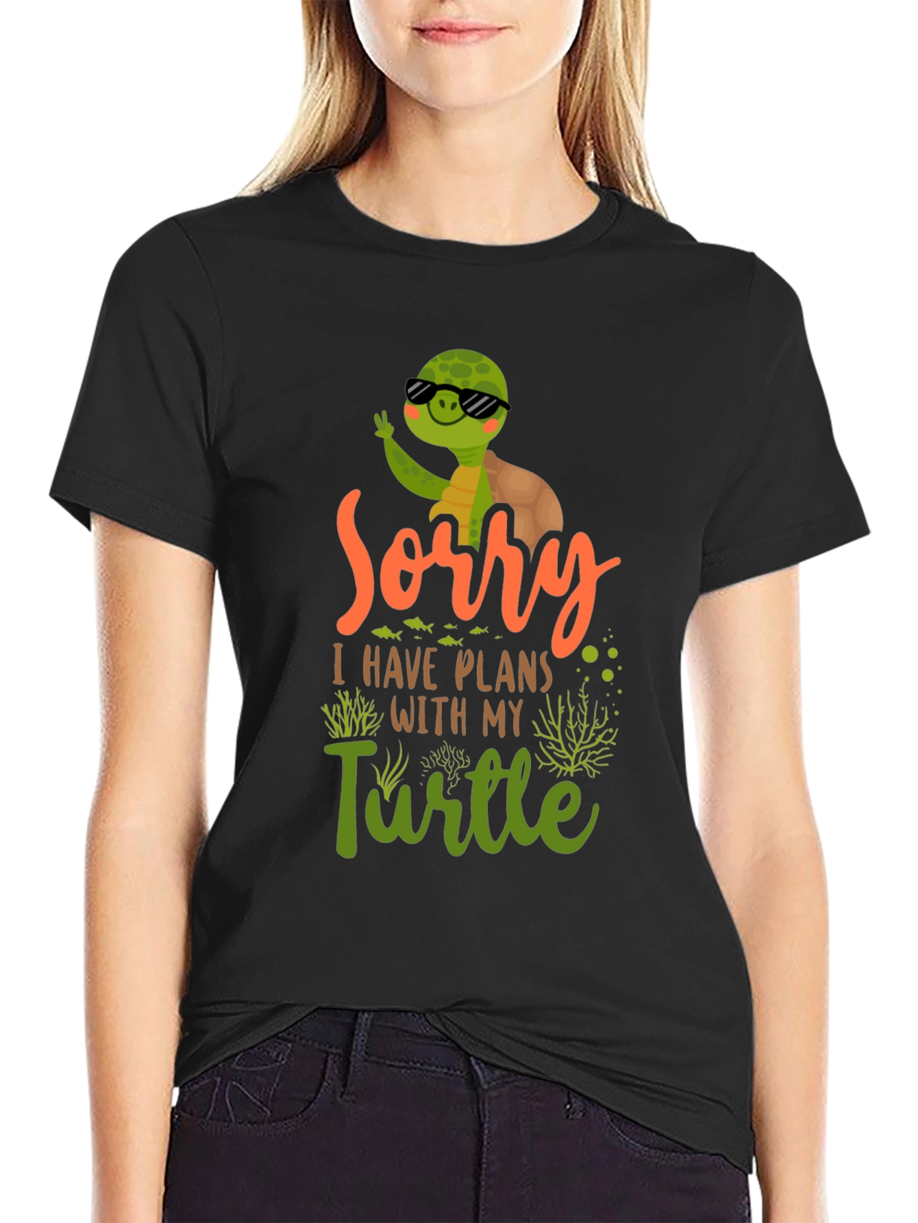 Sorry I Have Plans With My Turtle T-Shirt