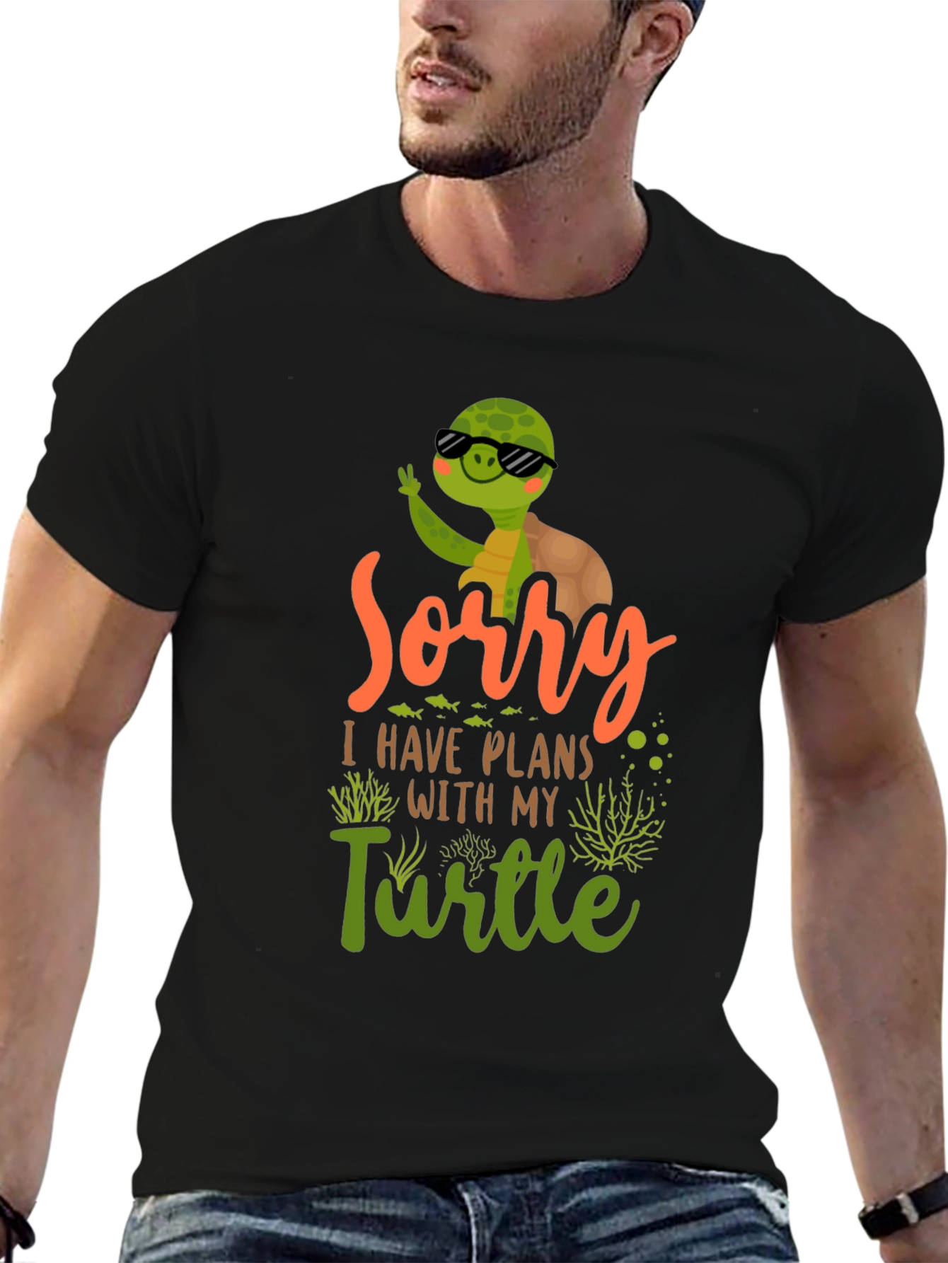 Sorry I Have Plans With My Turtle T-Shirt