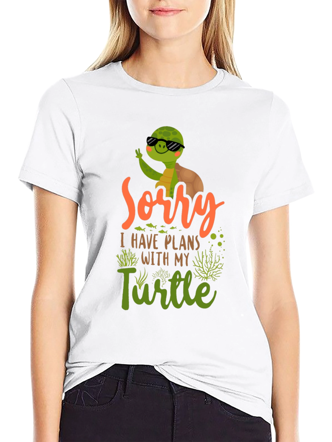 Sorry I Have Plans With My Turtle T-Shirt