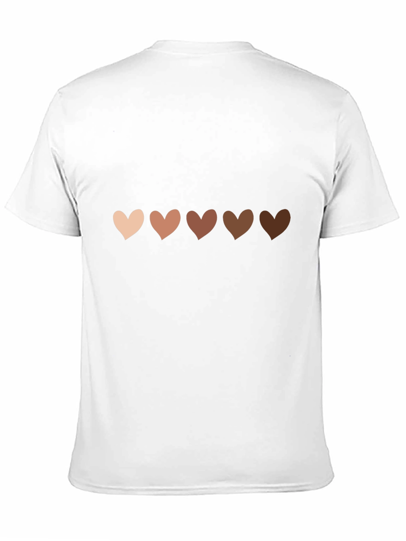 Diversity Hearts Black T-Shirt