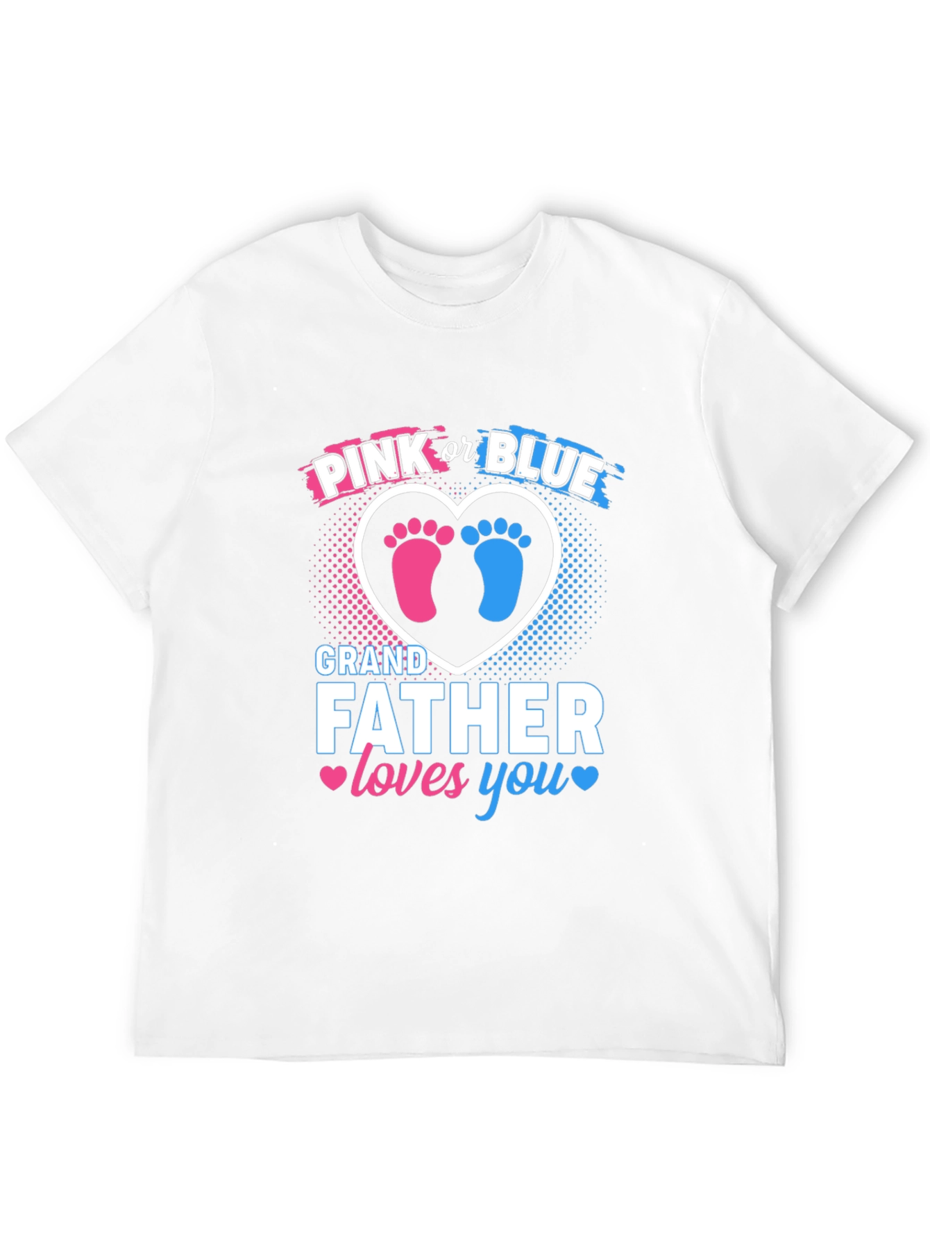 Grandfather Loves You Gender Reveal T-Shirt