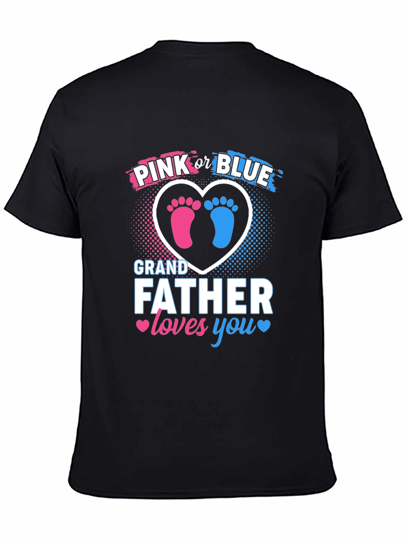 Grandfather Loves You Gender Reveal T-Shirt