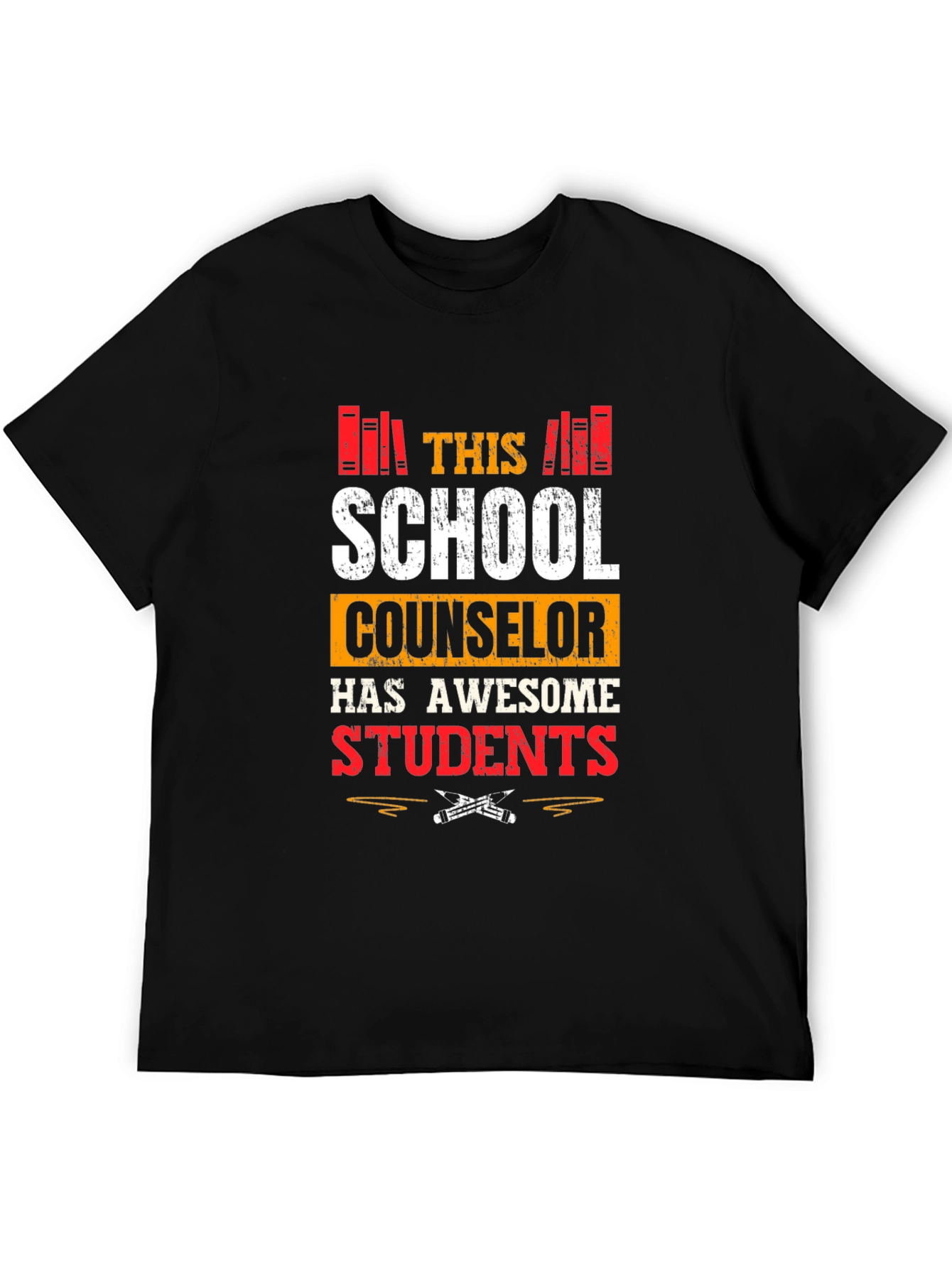 School Counselor T-Shirt Awesome Students