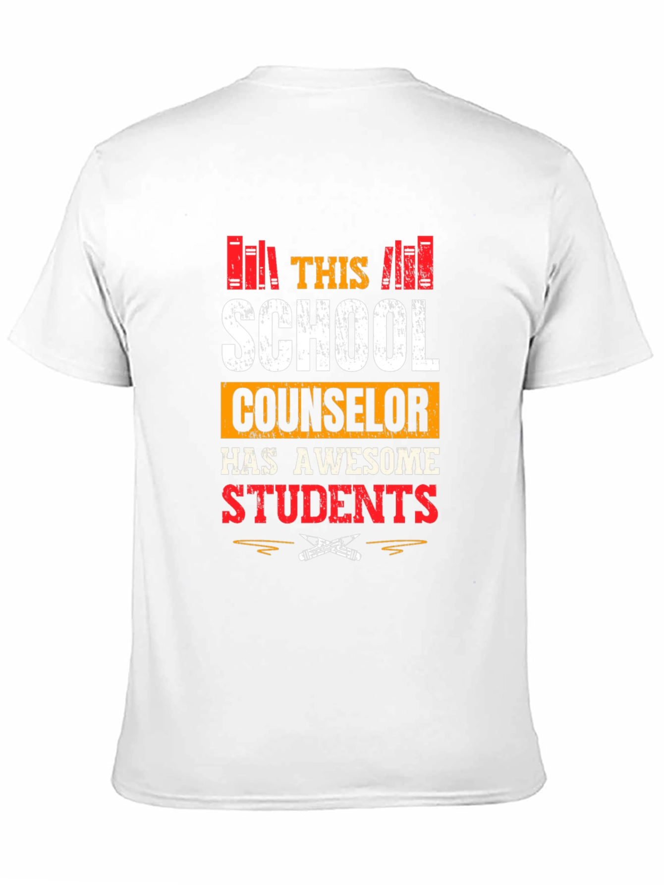 School Counselor T-Shirt Awesome Students