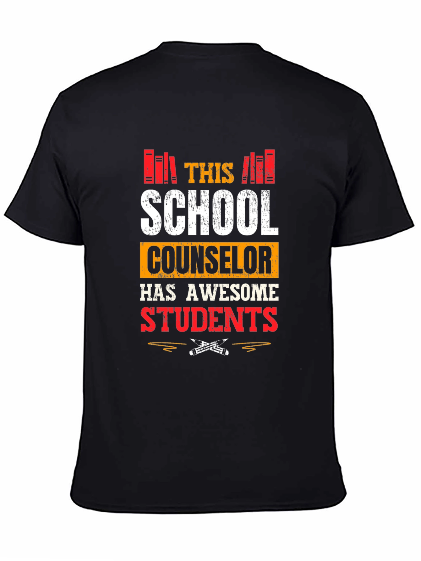 School Counselor T-Shirt Awesome Students