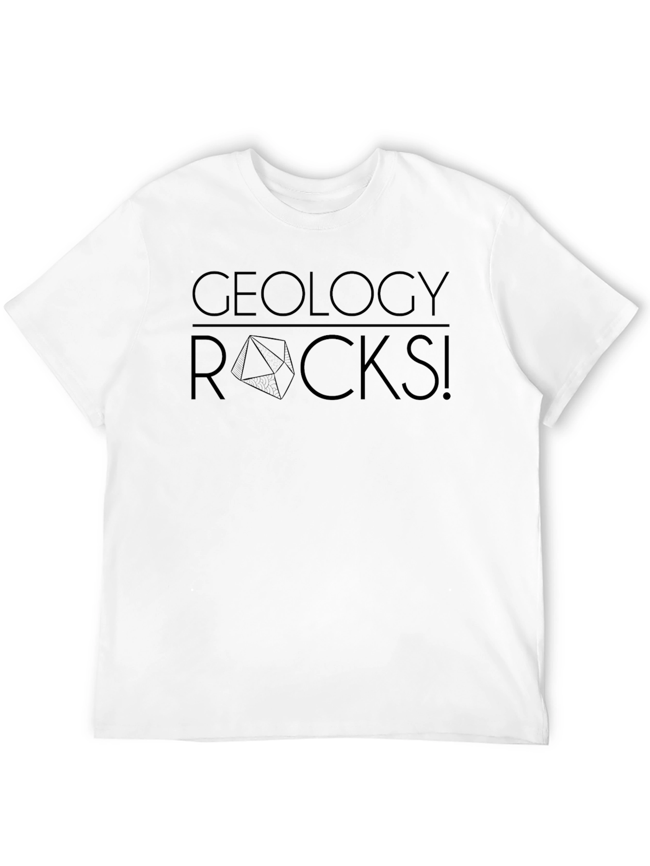 Geology Rocks Graphic Tee - Mens Black T-Shirt