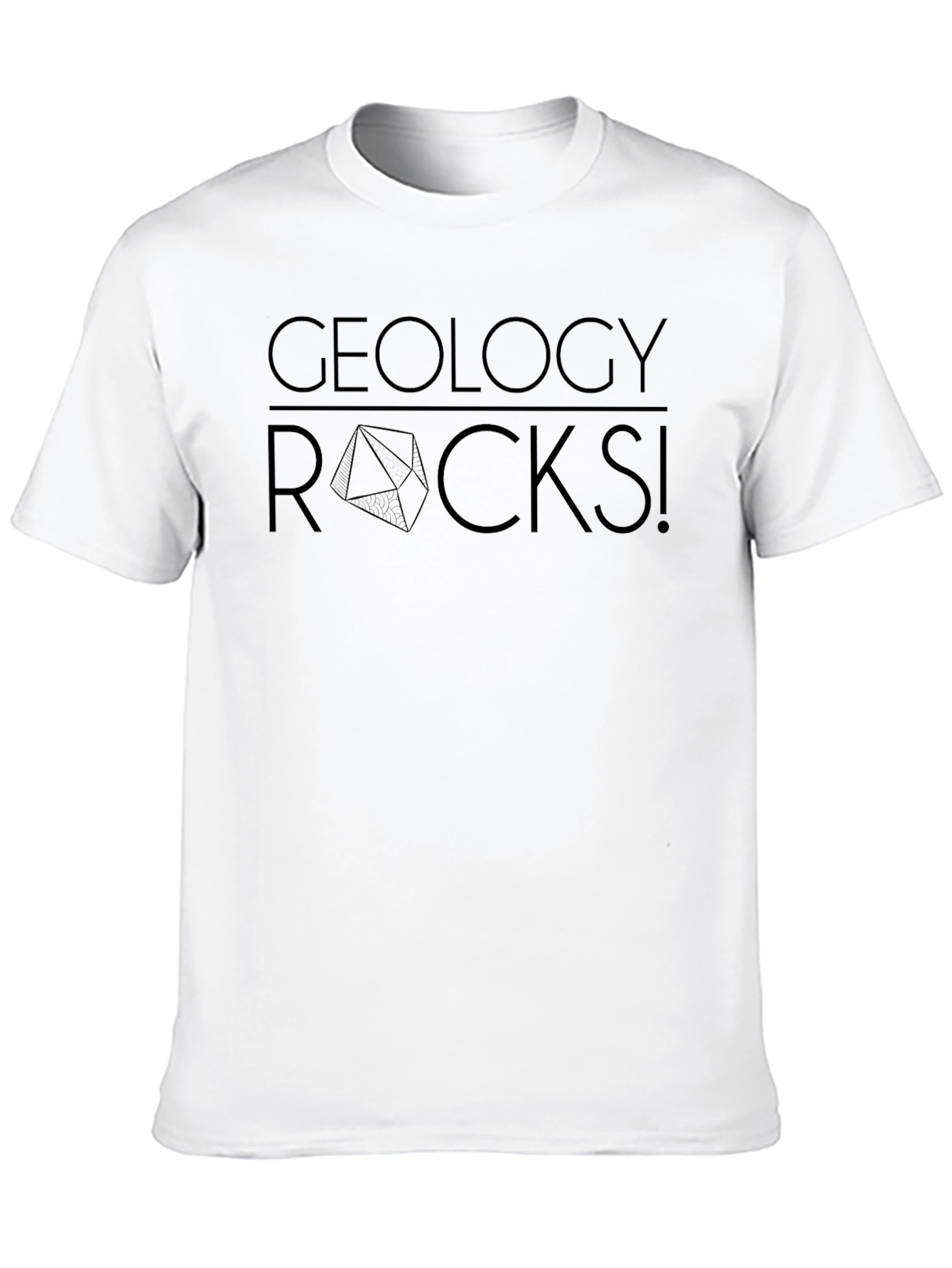 Geology Rocks Graphic Tee - Mens Black T-Shirt