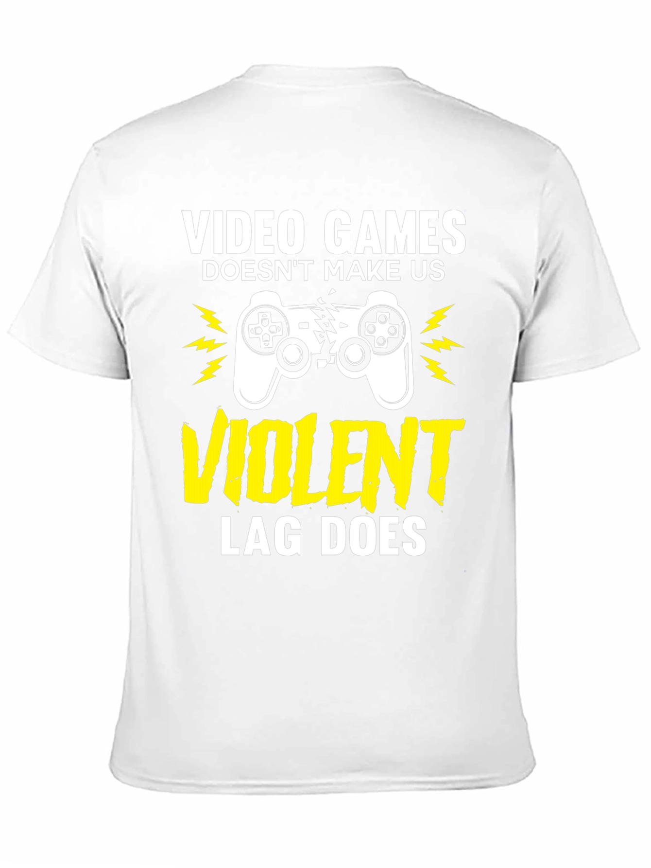 Video Games Violent Lag Funny Gamer T-Shirt