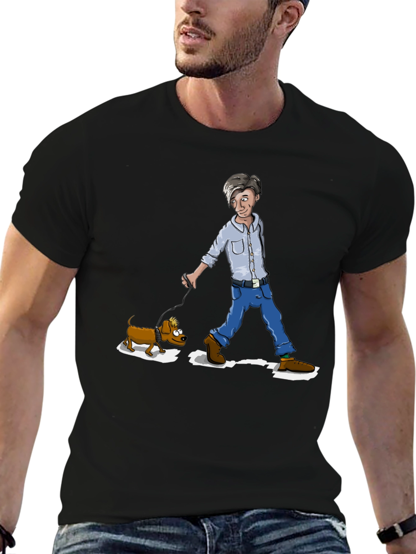 Man and Dog T-Shirt