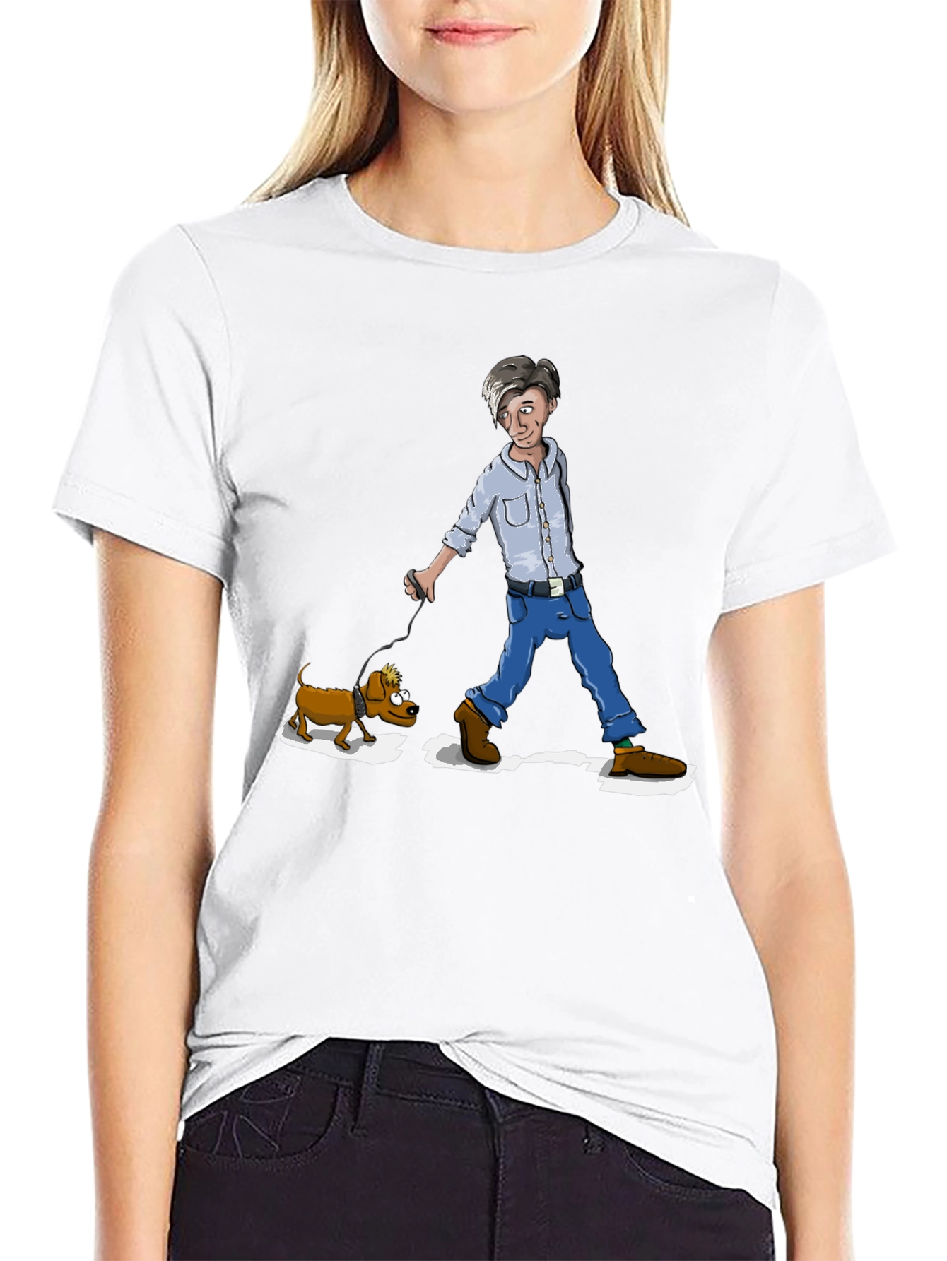Man and Dog T-Shirt