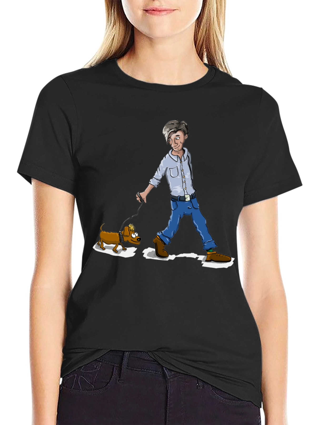 Man and Dog T-Shirt