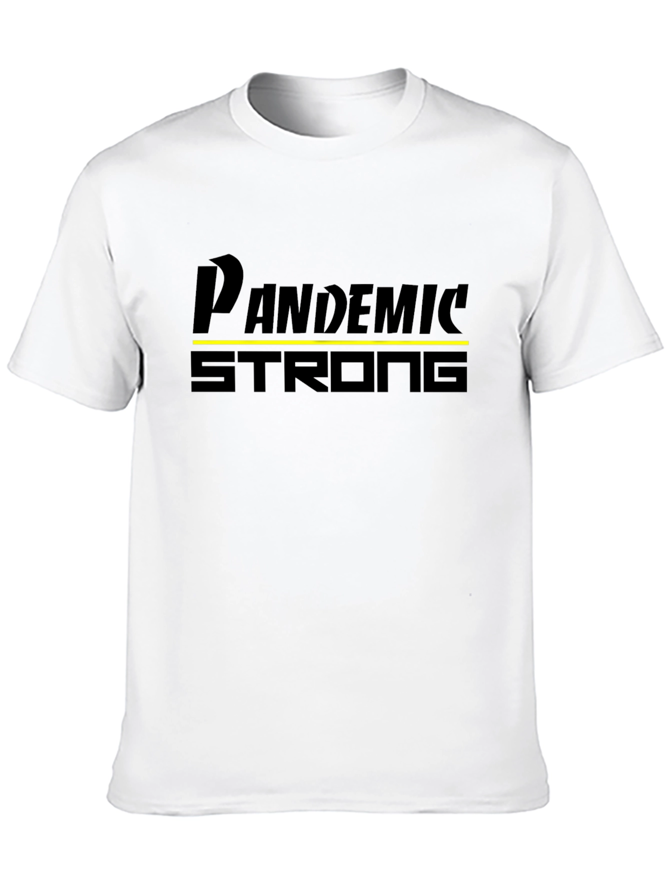 Pandemic Strong Black Graphic Tee