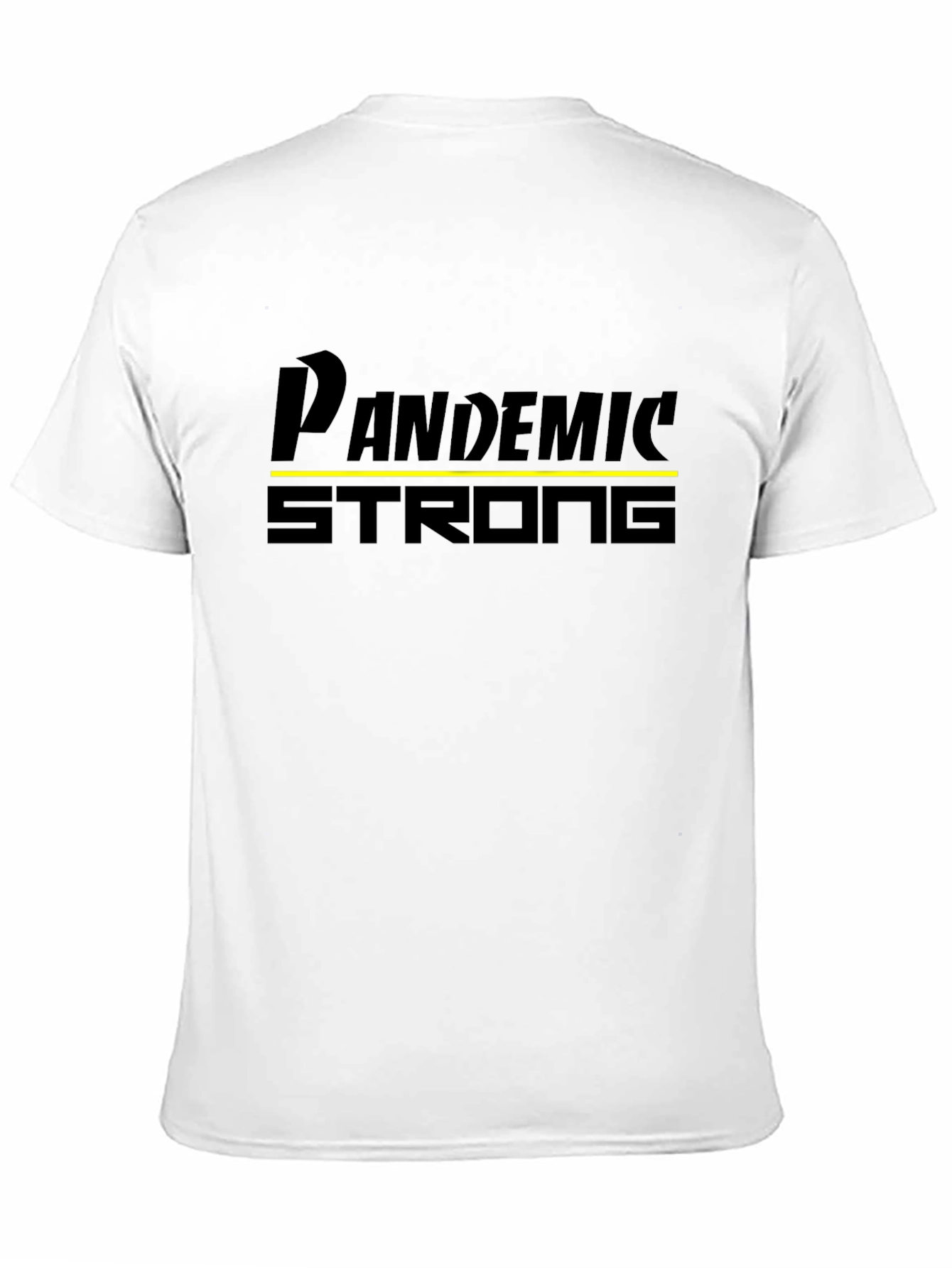 Pandemic Strong Black Graphic Tee