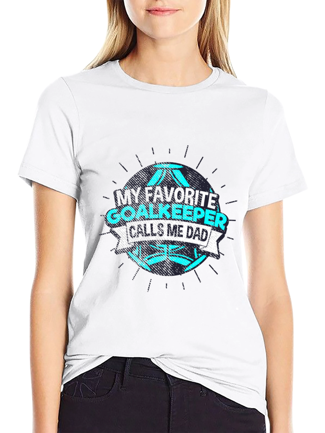 My Favorite Goalkeeper Calls Me Dad T-Shirt
