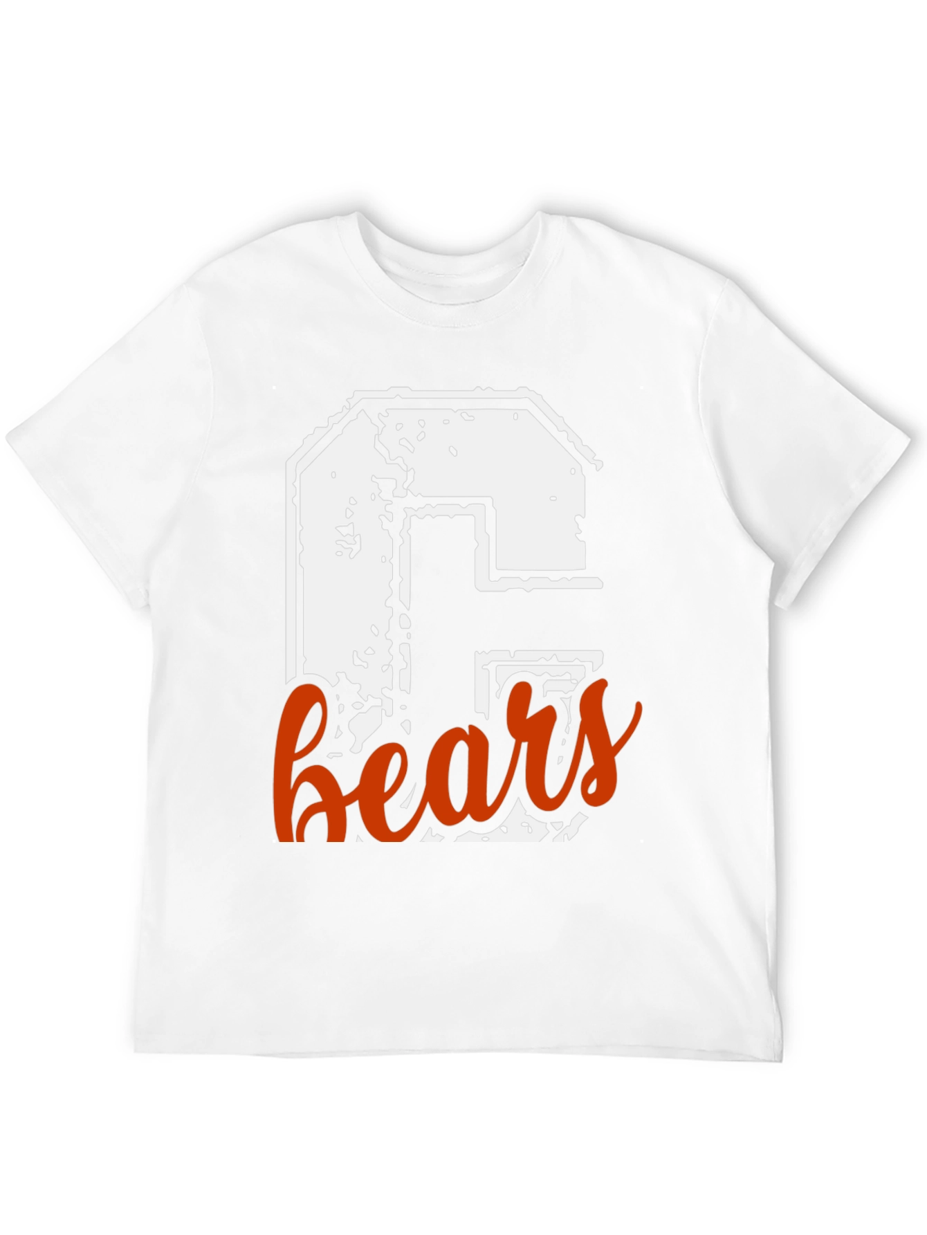 Chicago Bears C Graphic T-Shirt - Black