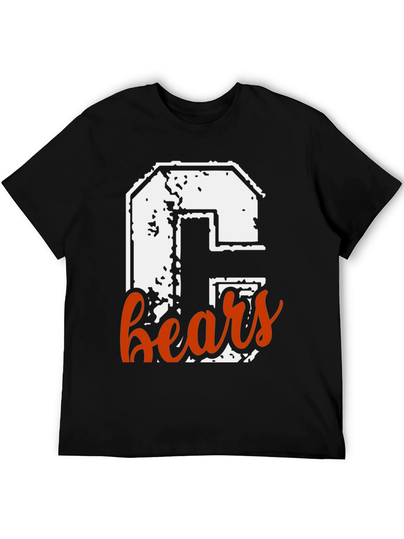 Chicago Bears C Graphic T-Shirt - Black