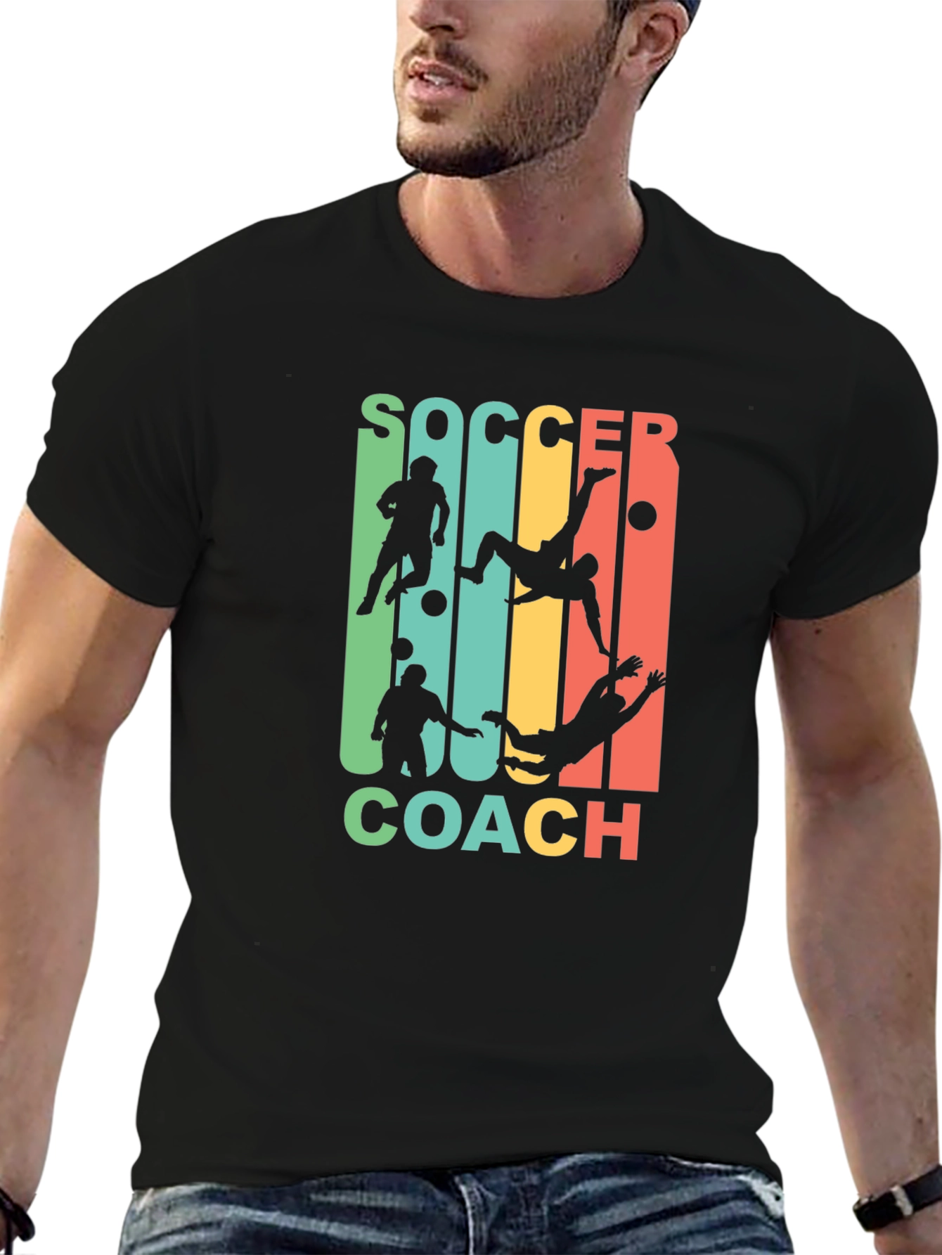 Soccer Coach Graphic T-Shirt