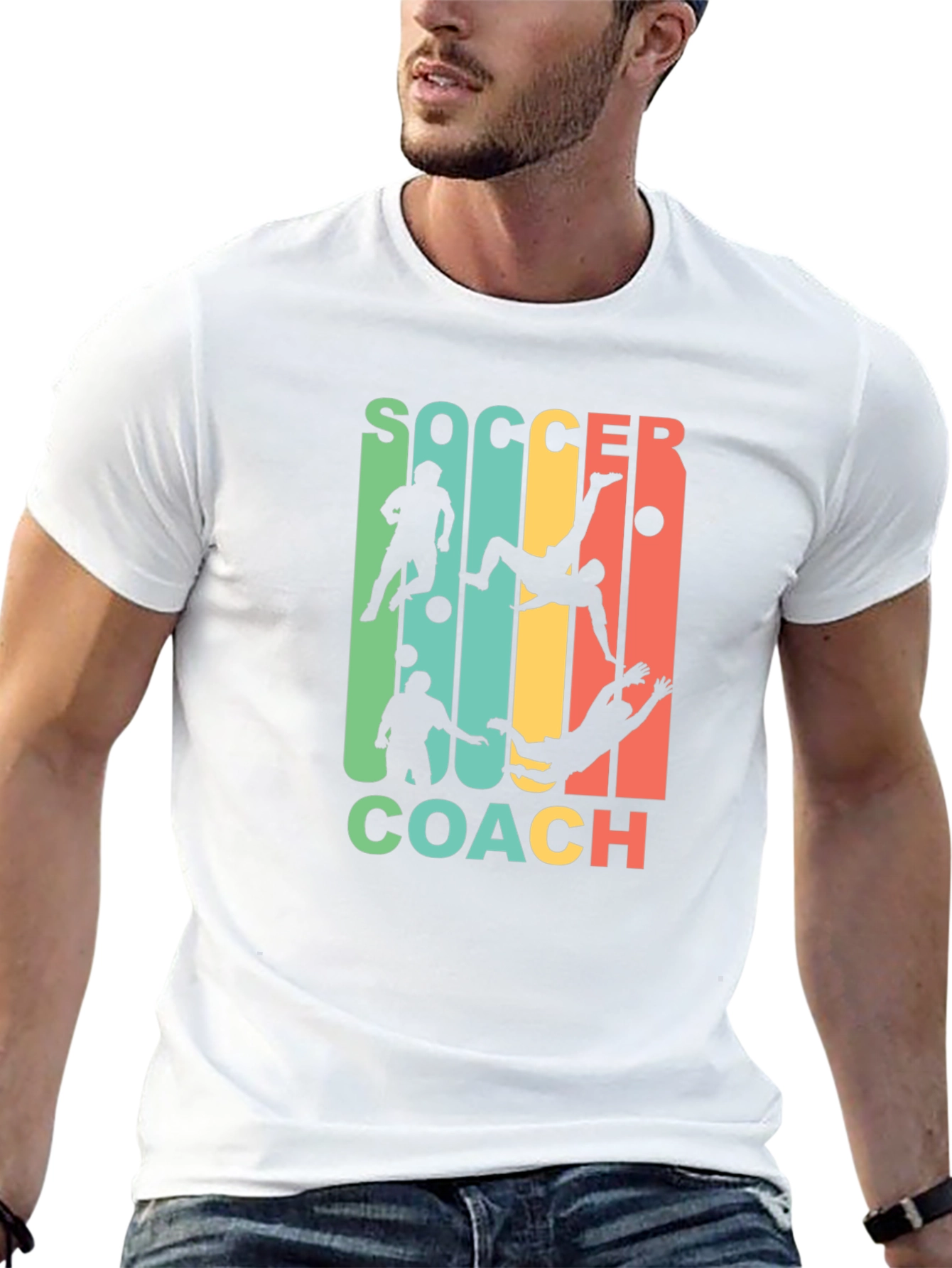 Soccer Coach Graphic T-Shirt