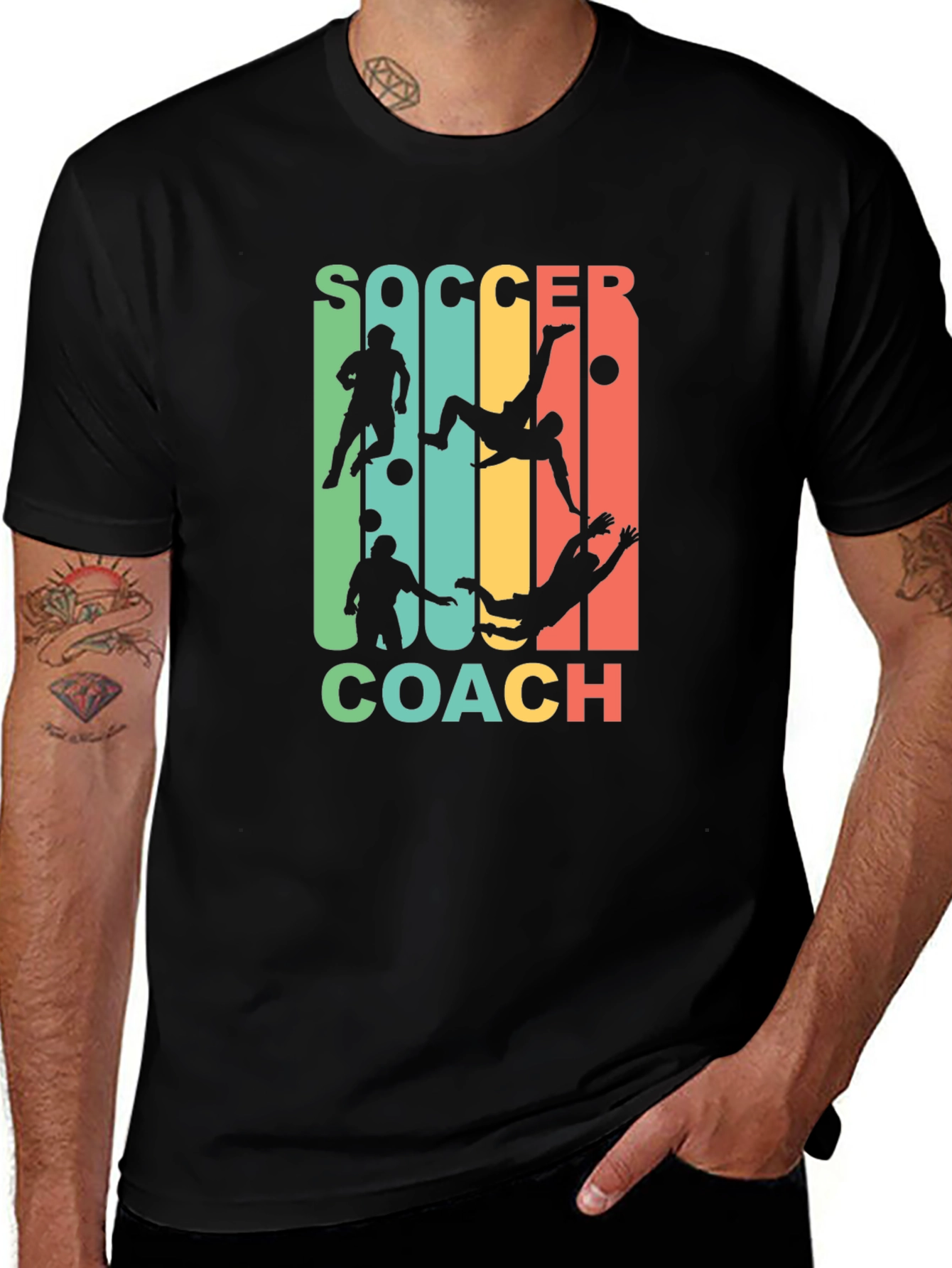 Soccer Coach Graphic T-Shirt