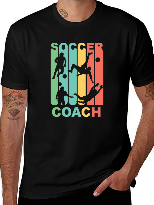 Soccer Coach Graphic T-Shirt