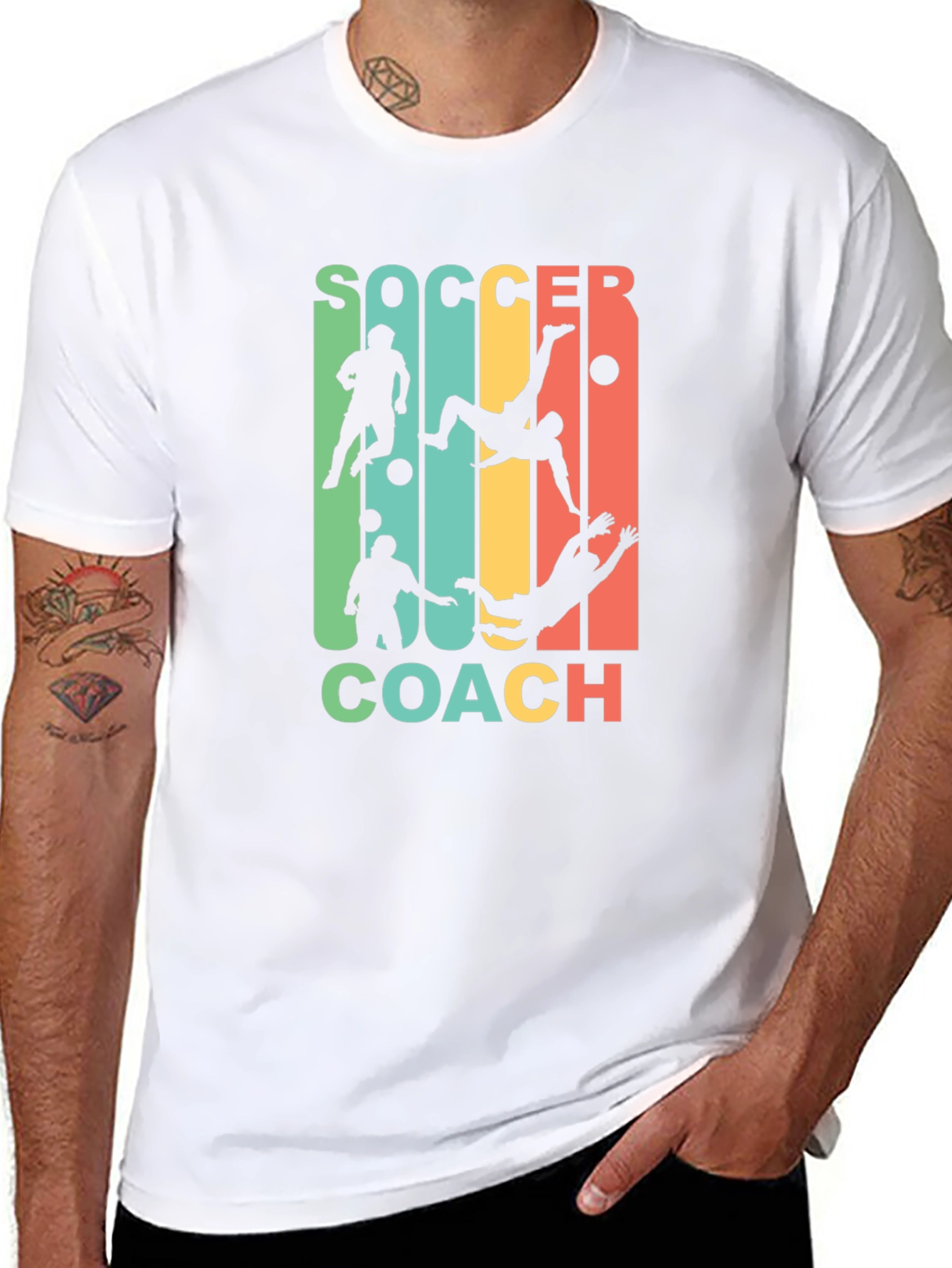 Soccer Coach Graphic T-Shirt