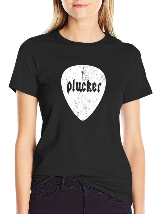 Plucker Guitar Pick T-Shirt - Vintage Style
