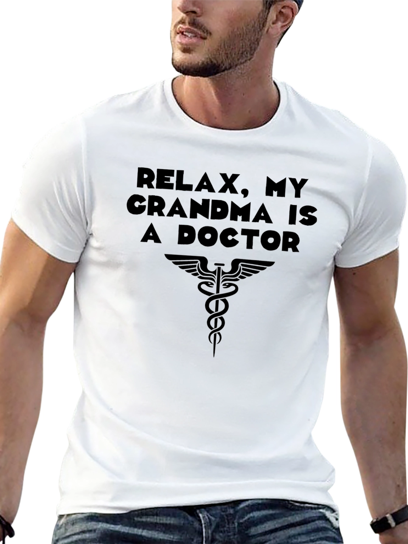 Relax My Grandma is a Doctor T-Shirt