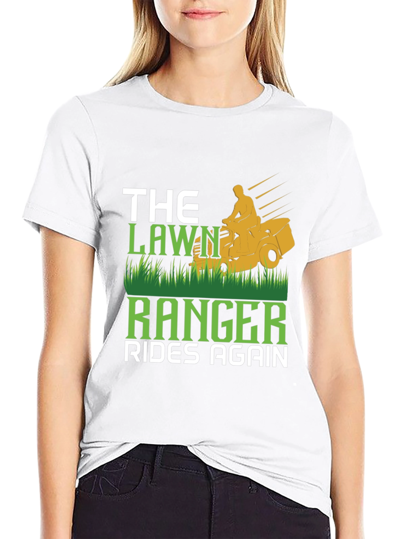 The Lawn Ranger Rides Again T-Shirt