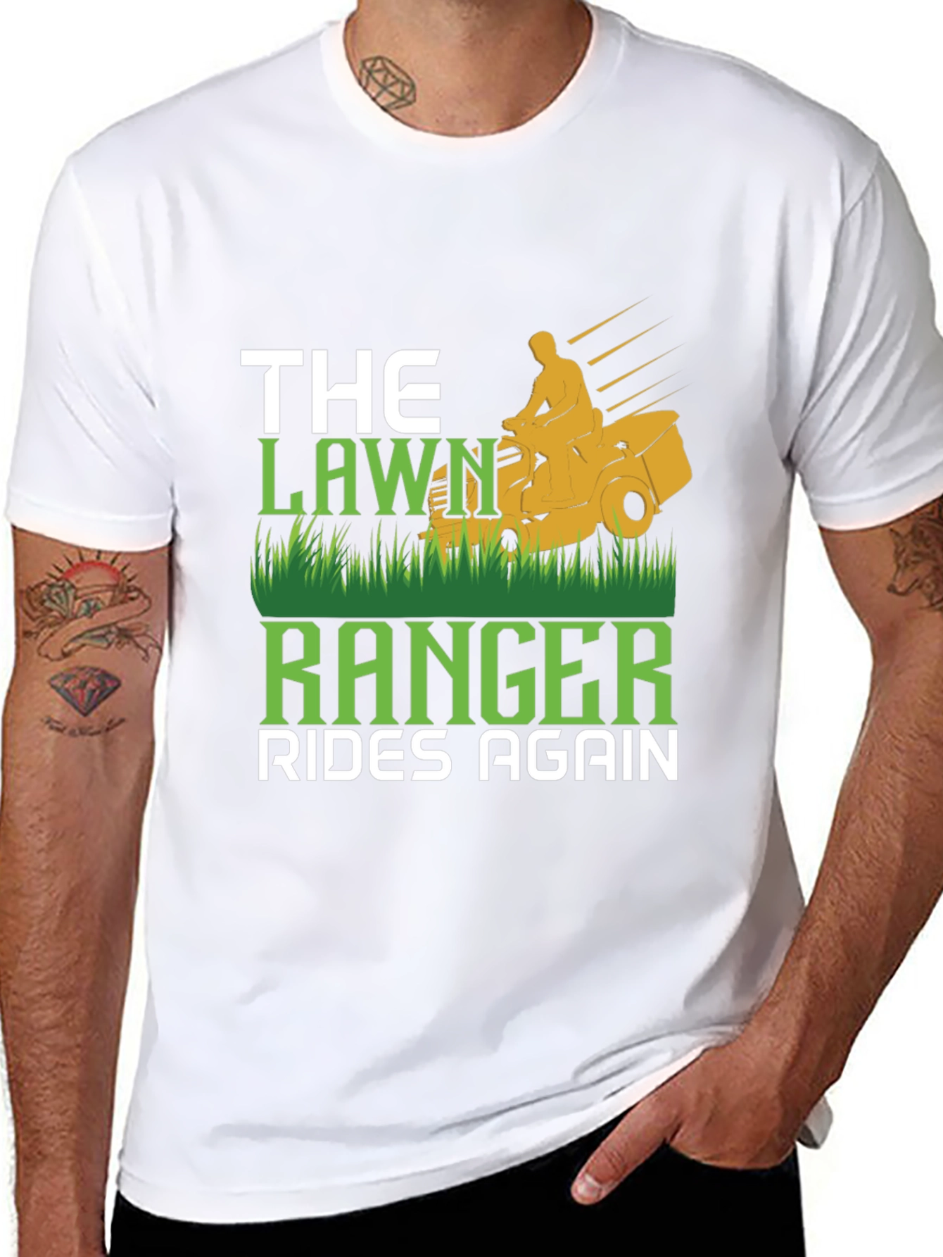 The Lawn Ranger Rides Again T-Shirt