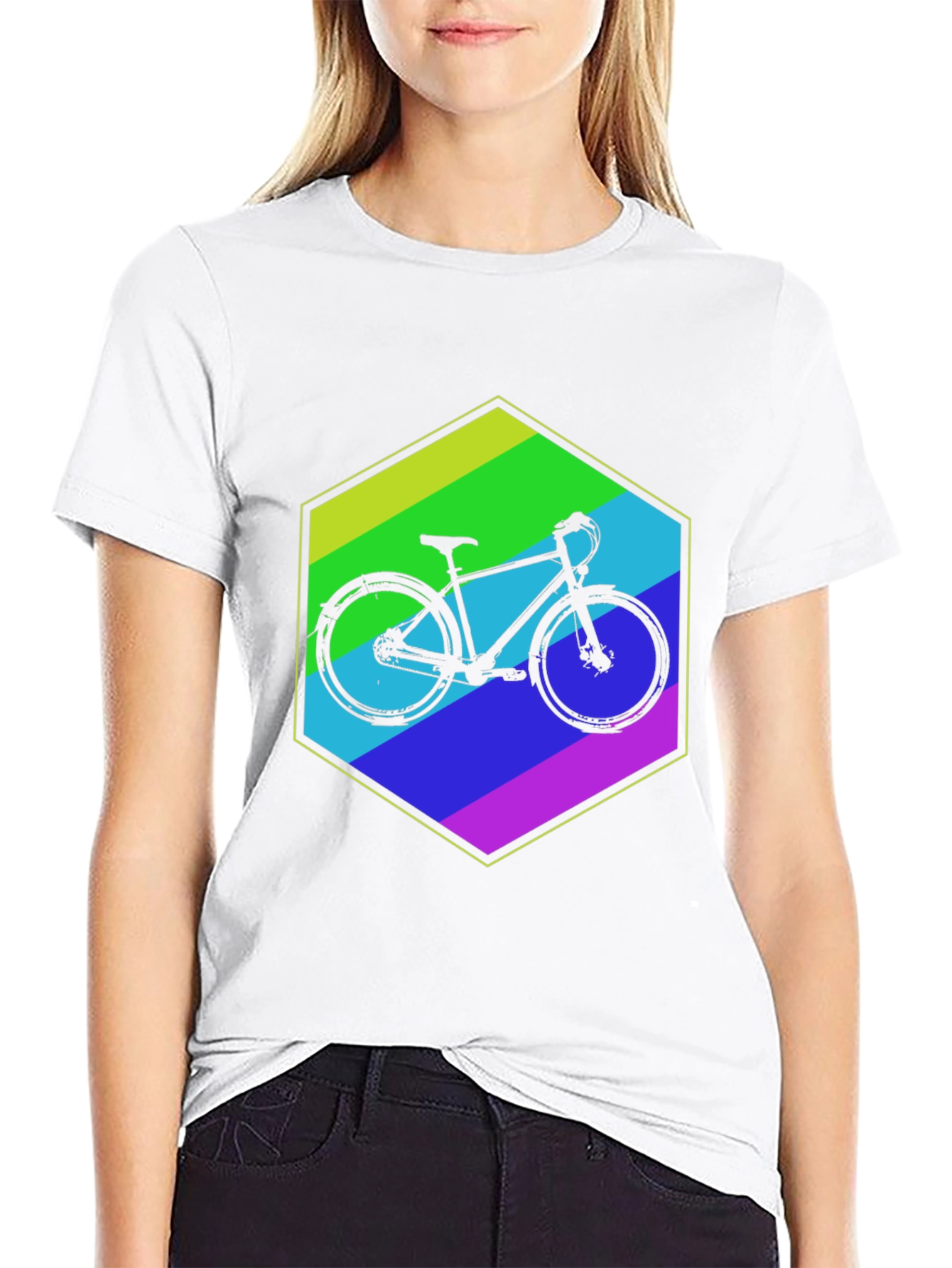 Bike Graphic Tee - Mens Black T-Shirt
