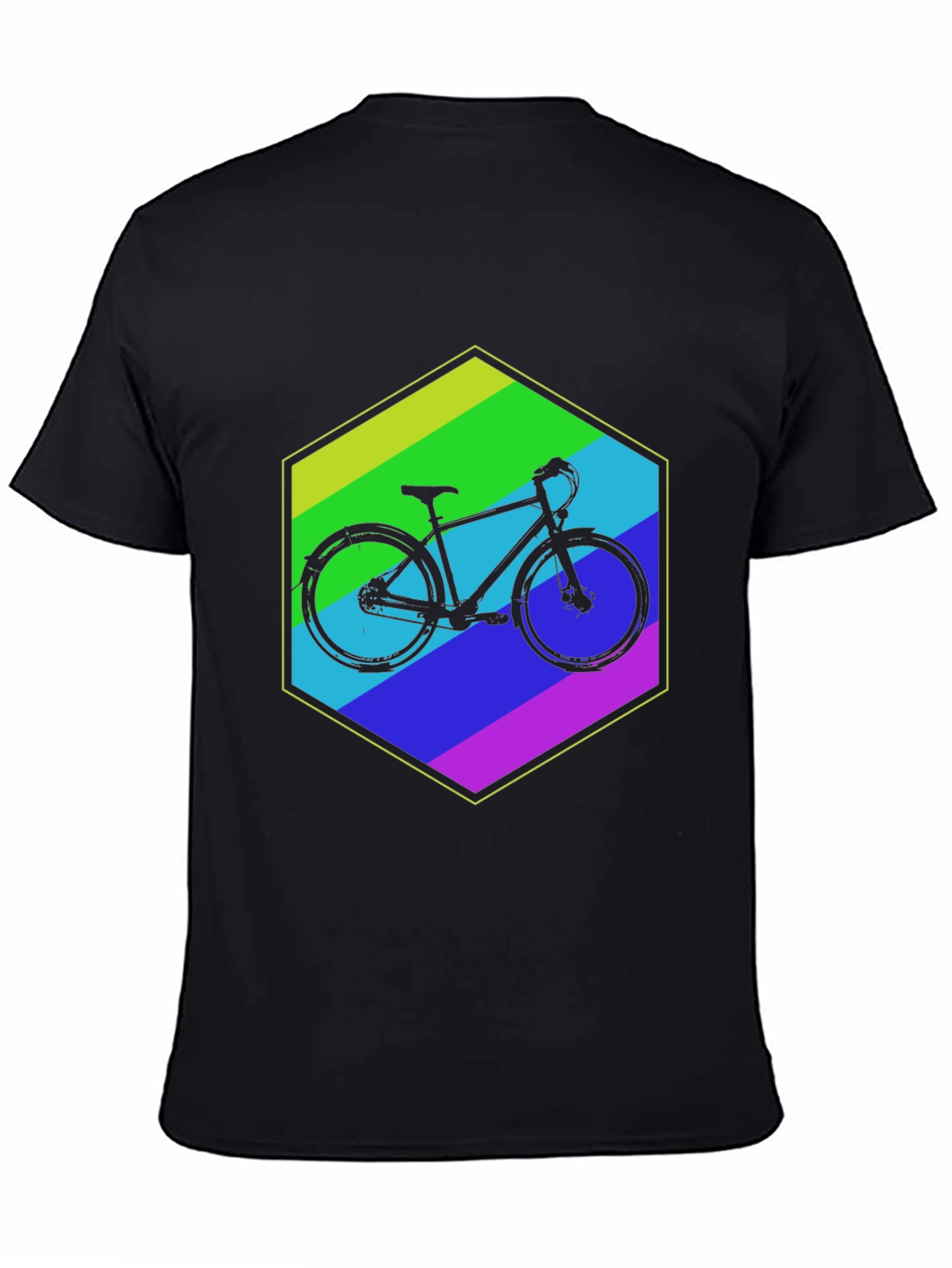 Bike Graphic Tee - Mens Black T-Shirt